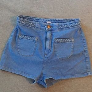 BDG Braided pocket pinup shorts